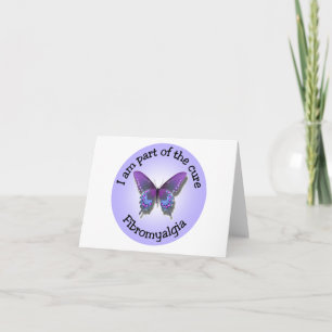 Tarjeta Fibromialgia Awareness notecard