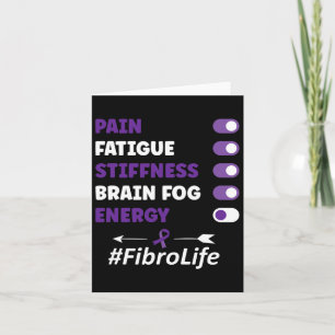 Tarjeta Fibromialgia Fibromialgia Conciencia