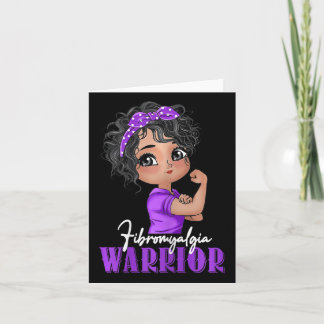 Tarjeta Fibromialgia Mujeres guerreras fuertes Fibromialgi