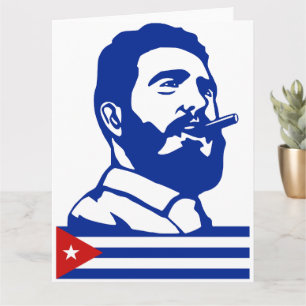 Tarjeta Fidel Castro, Presidente, Revolución, Cuba, La Hab