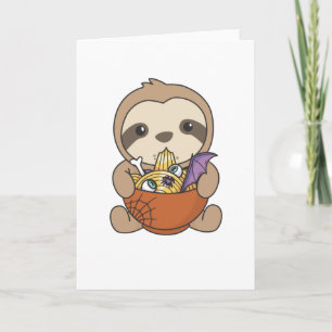 Tarjeta Fideos Fideos Japoneses Halloween Perezoso Ramen