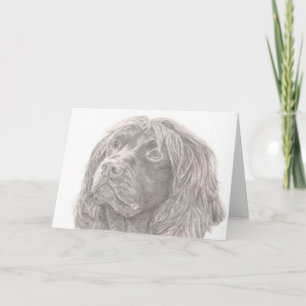 Tarjeta Field Spaniel Greeting Card