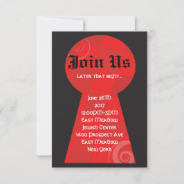 Tarjeta Fiesta ALICE EN WONDERLAND Bat Mitzvah