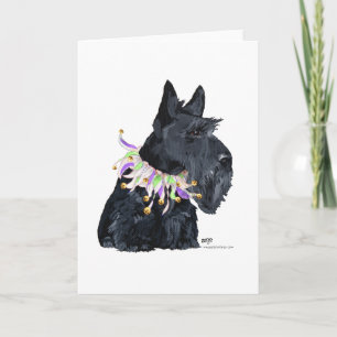 Tarjeta Fiesta Animal Terrier Escocés