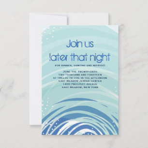 Tarjeta Fiesta Bat Mitzvah Bar