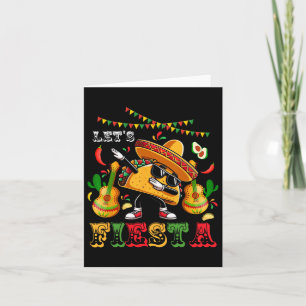 Tarjeta Fiesta Cinco De Mayo Dabbing Taco