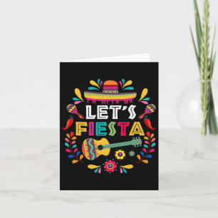 Tarjeta Fiesta Cinco De Mayo Fiesta Mexicana