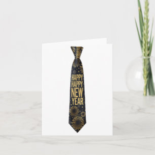 Tarjeta Fiesta de Año Nuevo 2026 Fuegos Artificiales Diver