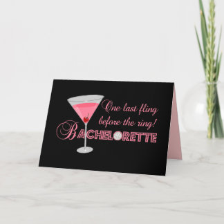 Tarjeta Fiesta de Bachelorette