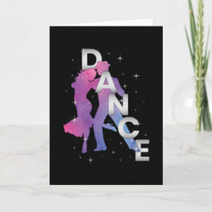 Tarjeta Fiesta de baile de danza de baile de música de bai