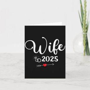 Tarjeta Fiesta de Compromiso 2025 Esposa Marido Coincident