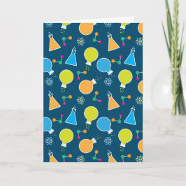 Tarjeta Fiesta de cumpleaños de científico loco