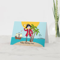 Fiesta de cumpleaños de niño pirata