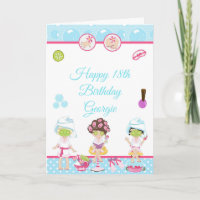 Fiesta de cumpleaños de Pamper, Chicas de Spa