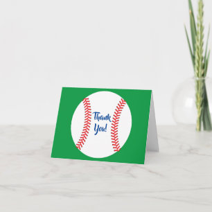 Tarjeta Fiesta de cumpleaños del beisbol pequeño
