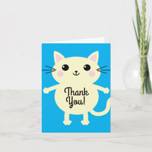 Tarjeta Fiesta de cumpleaños del gato