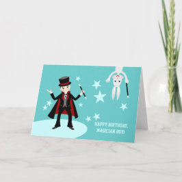 Tarjeta Fiesta de cumpleaños para niños magos