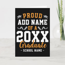 Tarjeta Fiesta de Graduación de la Clase de 2026 Felicitac