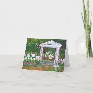 Tarjeta Fiesta de jardín