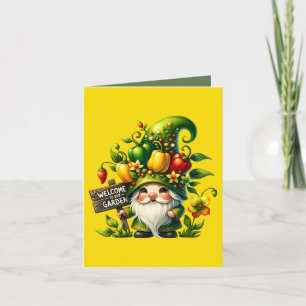 Tarjeta Fiesta de jardín linda bienvenida personalizable