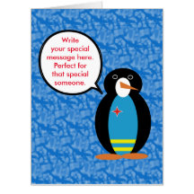 Fiesta de la bandera de Aruba Sra. Penguin habland