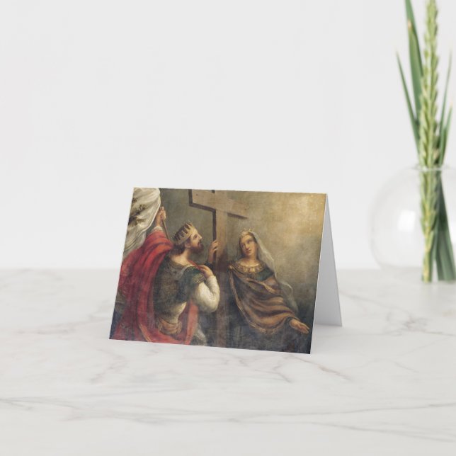 Tarjeta Fiesta de la cruz/Día de la Santa Cruz Ortodoxa (Anverso)