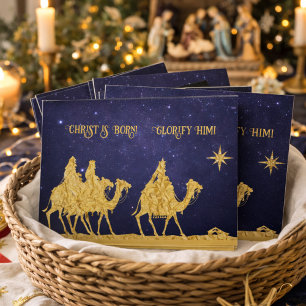 Tarjeta Fiesta de la Epifanía de los Tres Reyes Católicos 