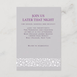 Tarjeta Fiesta de la recepción de la boda judía ST