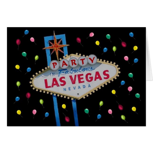Tarjeta FIESTA de Las Vegas (Anverso (Horizontal))