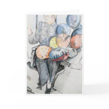 Tarjeta Fiesta de los globos de cumpleaños