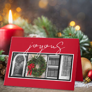 Tarjeta Fiesta de Navidades de Joyous Noel