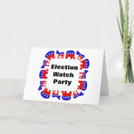 Tarjeta Fiesta de observación electoral