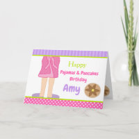 Fiesta de pijamas y panqueques de traje