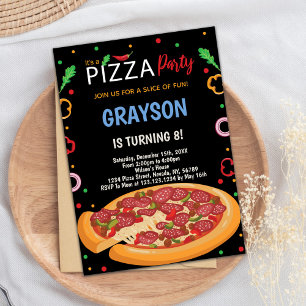 Tarjeta Fiesta de queso divertida para niños, adol