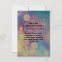 Tarjeta Fiesta de recepción de flautista Bat Mitzv