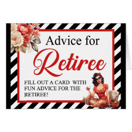 Tarjeta Fiesta de retiro de pinzas de leyenda reti