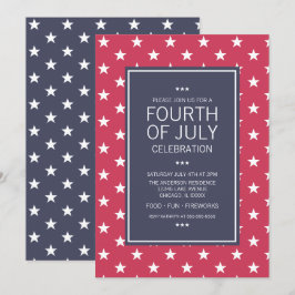 Tarjeta Fiesta del 4 de julio, Día de la Independe