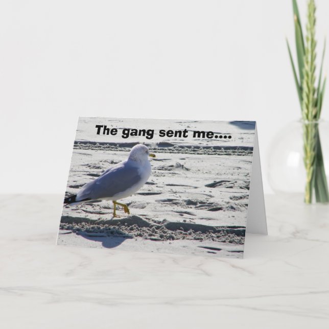 TARJETA FIESTA DEL GRUPO SEAGULL HUMOR-CUMPLEAÑOS (Anverso)