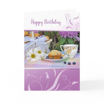 Fiesta del té de cumpleaños