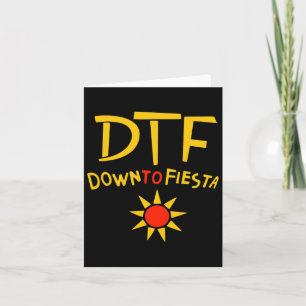 Tarjeta Fiesta Dtf Shirt Cinco De Mayo Gift Idea