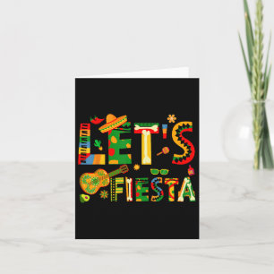 Tarjeta Fiesta Familia Mexicana Fiesta Squad Cinco De M