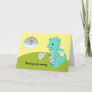 Tarjeta Fiesta Fantasy Dragon Kids