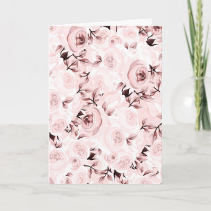 Tarjeta Fiesta floral elegante atractivo elegante