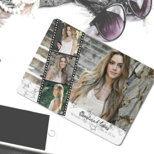 Tarjeta Fiesta/Invitación de fotos de Star Grad