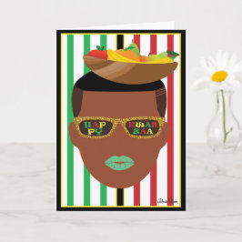 Tarjeta Fiesta LGBTQ de Kwanzaa