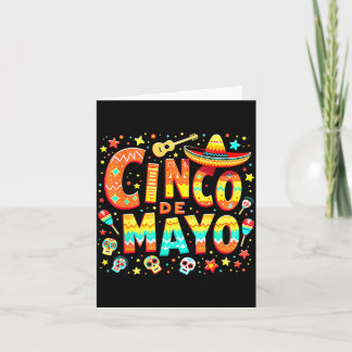 Tarjeta Fiesta Mexicana Cinco De Mayo 