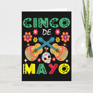 Tarjeta Fiesta Mexicana Cinco De Mayo Squad 5 De Mayo Para