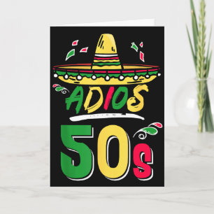 Tarjeta Fiesta Mexicana Cumpleaños 60 Cinco De Mayo A