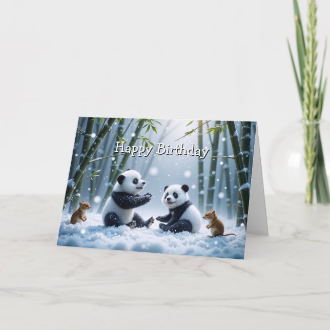 Tarjeta Fiesta Panda (Anverso)