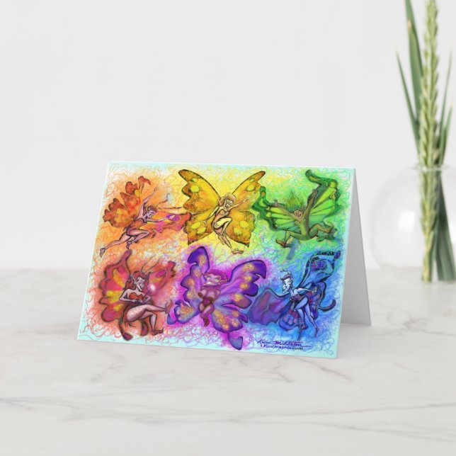 Tarjeta Fiesta Pixies (Anverso)